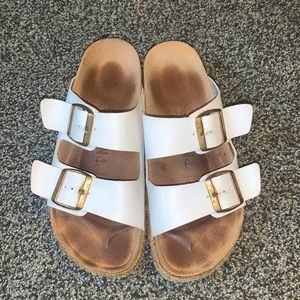 Bayton White Sandals